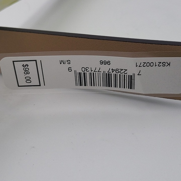 1744- Kate Spade Leather Lemon Print Fanny Pack Women's Belt Size S/M NWT - Picture 5 of 12